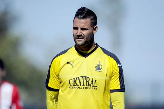 A disappointing loan deal was ended by the Bairns at the halfway point, and Dundee subsequently released him too. Now home in Canada playing for Pacific FC. Picture: Michael Gillen.