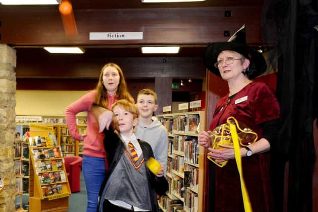 Harry Potter party night at Bo'ness Library to mark Harry Potter Book Night.