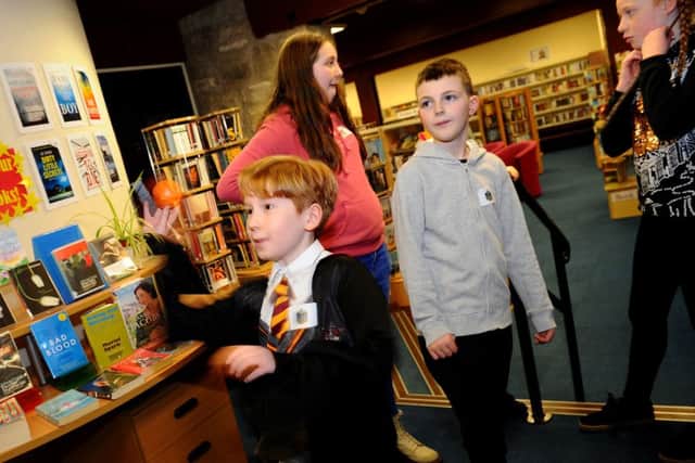 Harry Potter party night at Bo'ness Library to mark Harry Potter Book Night.