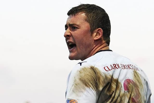 Scobbie was another who stayed on for Pressley's first full season, in the second tier, before leaving for St Johnstone. Now at Dundee United.