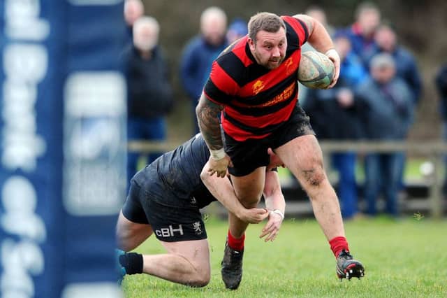 Grangemouth 6 Strathmore 43. Pictures: Michael Gillen.