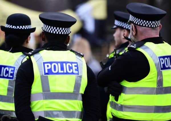 Police arrested Connar after he assaulted a man in Grangemouth