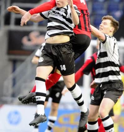 East Stirlingshire 2 Dalbeattie Star 0; Pics by Alan Murray