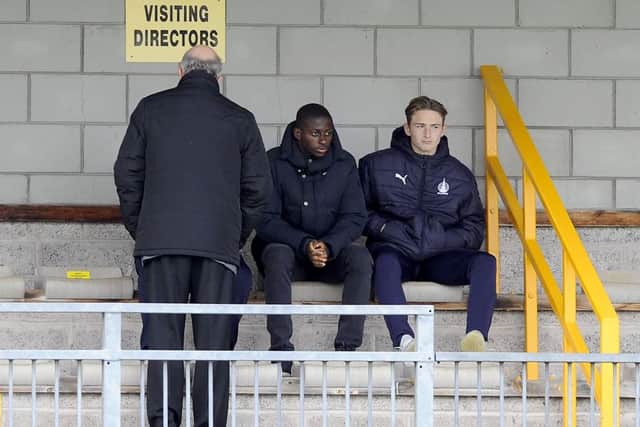 Diakite was also with the Bairns in September. Picture Michael Gillen.