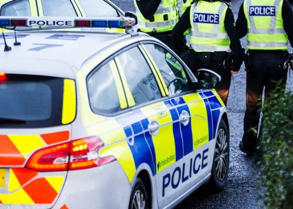 Police carried out a search at a property in Mariner Road, Camelon