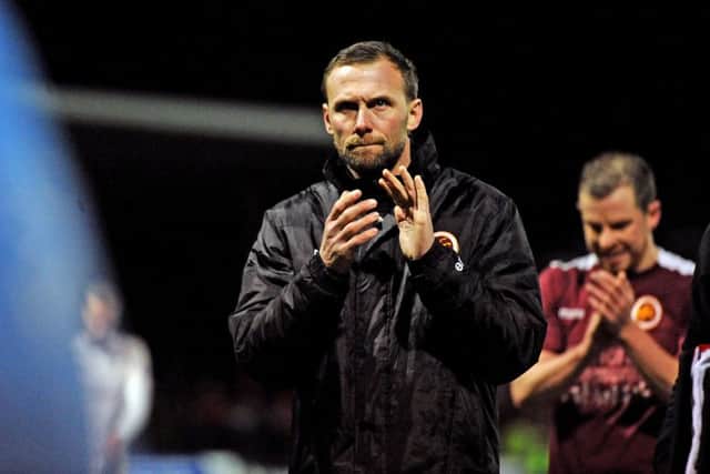 Stenhousemuir manager Colin McMenamin (pic by Michael Gillen)