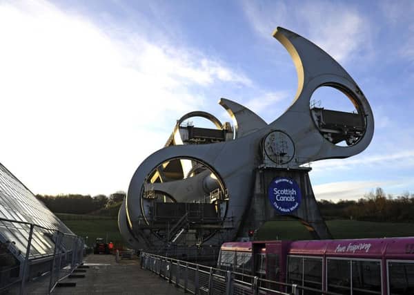 Visitors have a one-off chance to tour around the inside of The Falkirk Wheel this weekend