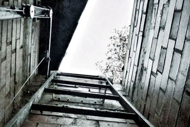 Entrance to a secret bunker - picture courtesy Coleshill Auxiliary Research Team.