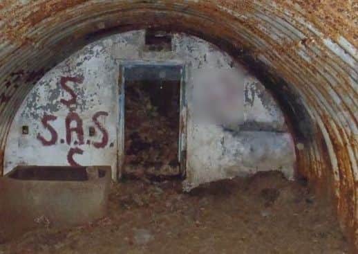The remains of an Auxiliary Unit patrol chamber in Selkirk. The Scottish network was heavily concentrated between the Borders and up the east coast.