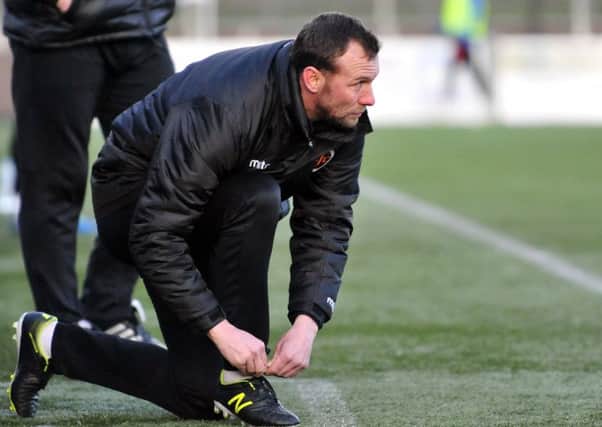 Colin McMenamin is looking for his Stenhousemuir side to continue their winning home run against Brechin.