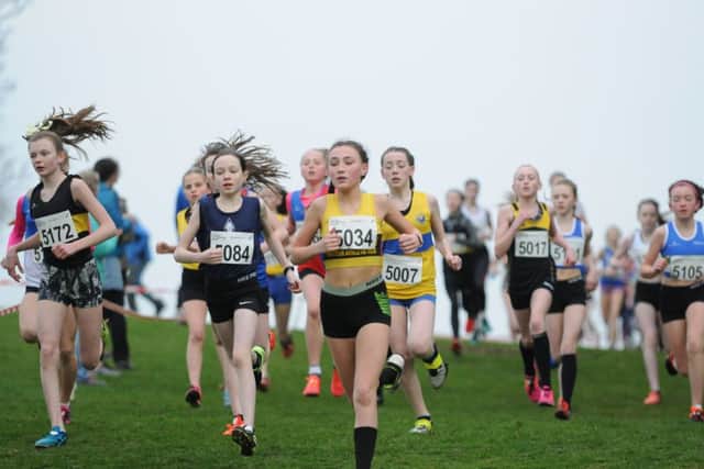 Lindsays National XC Championships at Callendar Park, Saturday, February 23, 2019. Pictures by Alan Murray