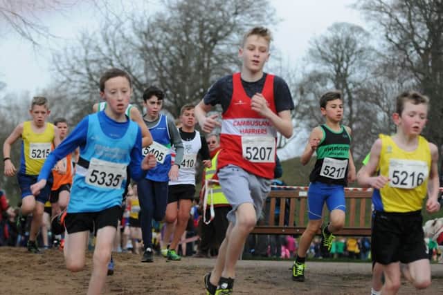 Lindsays National XC Championships at Callendar Park, Saturday, February 23, 2019. Pictures by Alan Murray