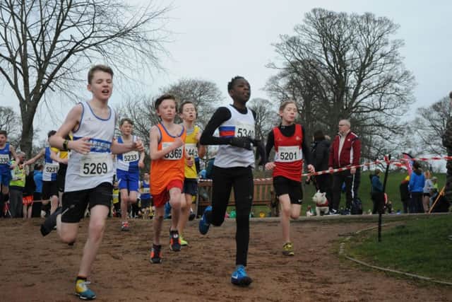 Lindsays National XC Championships at Callendar Park, Saturday, February 23, 2019. Pictures by Alan Murray