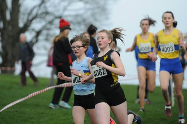 Lindsays National XC Championships, under-15s races. Pictures by Alan Murray.