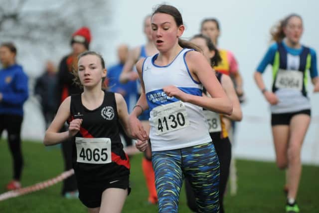 Lindsays National XC Championships, under-15s races. Pictures by Alan Murray.
