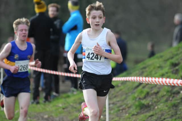 Lindsays National XC Championships, under-15s races. Pictures by Alan Murray.