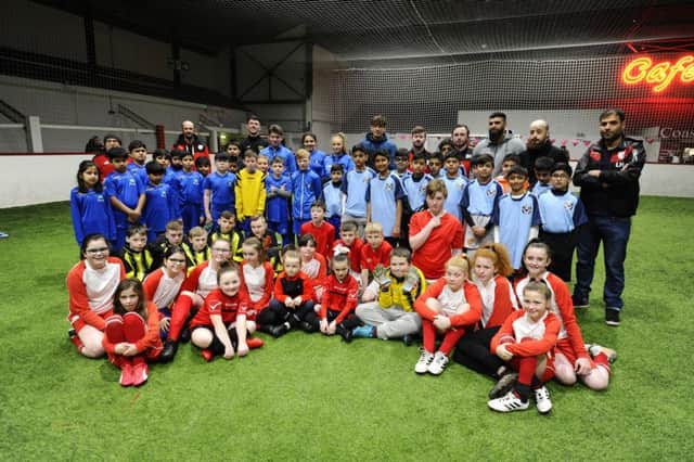 Al Masaar Community Football Festival at Coasters Indoor Football Arena, Falkirk, on Saturday, March 2.