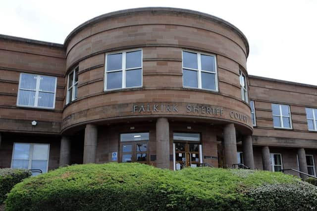 Neil Burke appeared from custody at Falkirk Sheriff Court last week