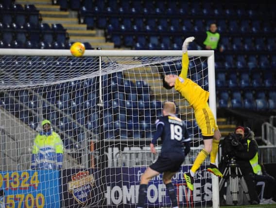 The defender's cross looped into the net. Picture: Michael Gillen.