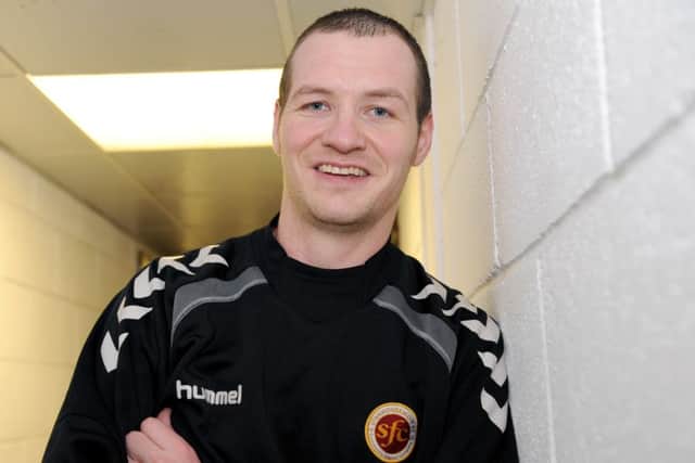 Striker joined on his second spell at the club but wasnt quite as prolific as hed been at other teams. Later joined Stenhousemuir.