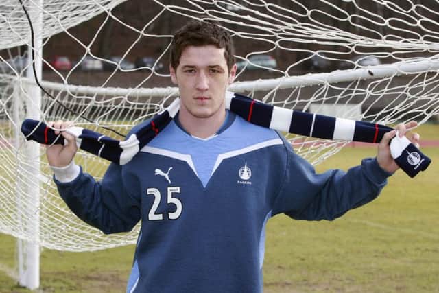 Loan deal from Rangers saw the Denny boy replace Marr at the back before returning to Ibrox and turning out for the Gers in lower leagues.