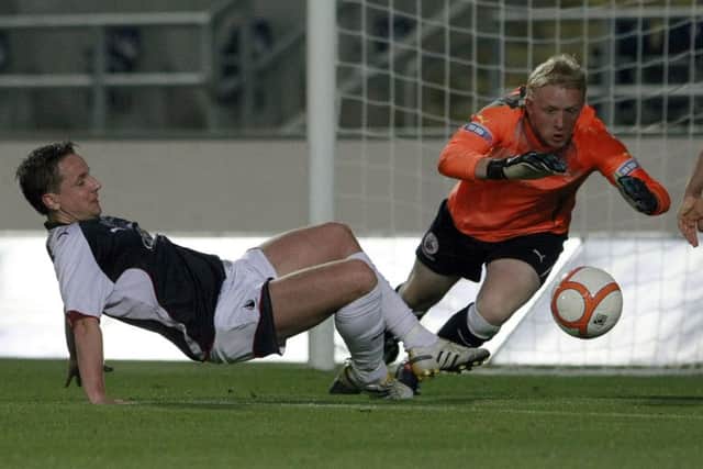 Returning Bairn found more success on his second spell at Falkirk under Elvis before a bad knee injury.