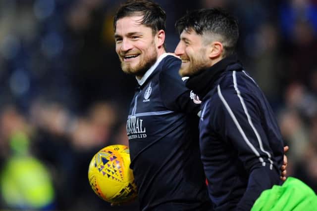 Paul Paton and Lewis Kidd. Pictures: Michael Gillen.