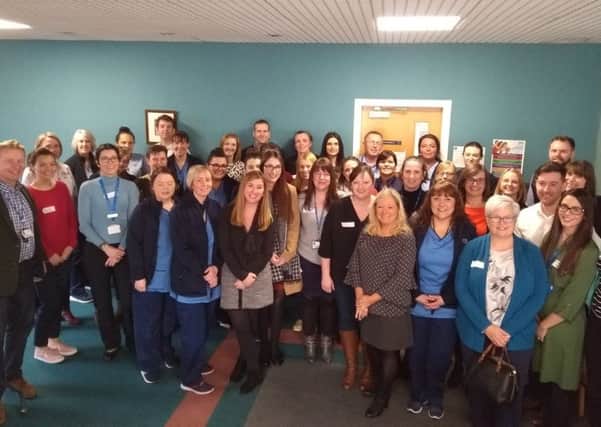 New healthcare staff who have been recruited to support GP Practices across Forth Valley.