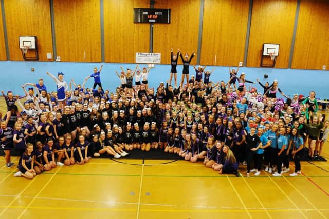Scottish Schools Cheerleading Competition 2019.