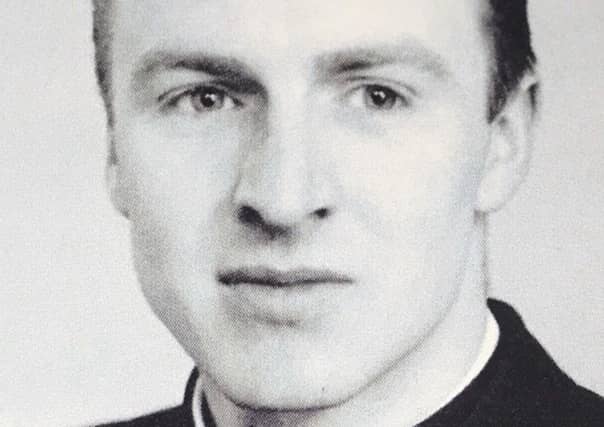 Rev. Andrew Forrest at the start of his career back in 1959.