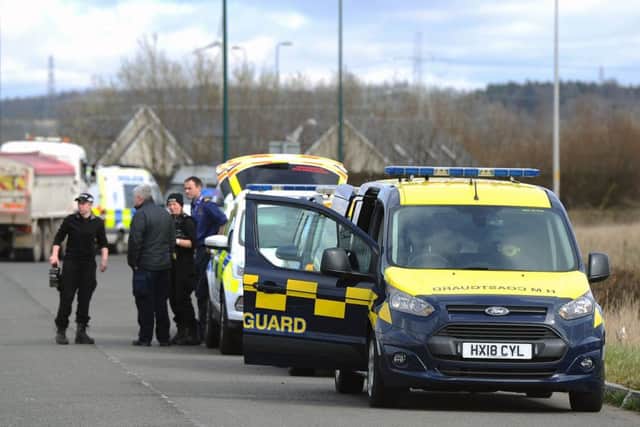 Police found Terry's car near the A867 South approach road to Clackmannanshire Bridge and Kincardine Bridge. Picture: Michael Gillen