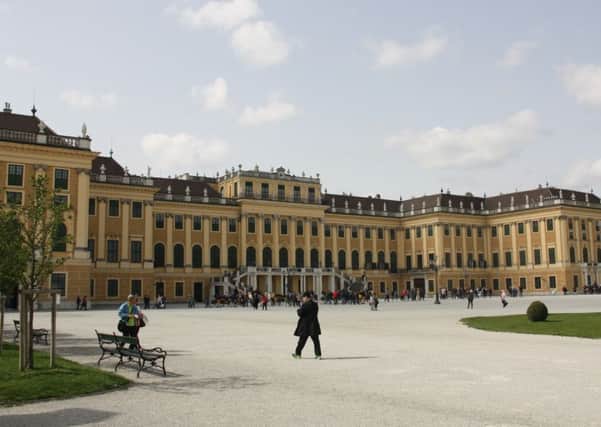 The Schönbrunn Palace.