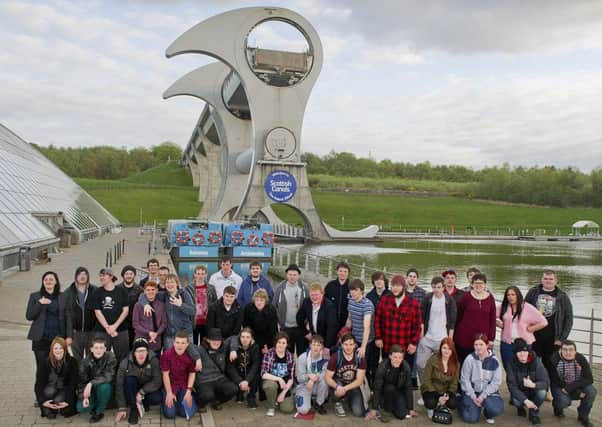 Flashback to 2016. when the Scottish Waterways Trust's first Canal College graduates gathered at Falkirk Wheel.