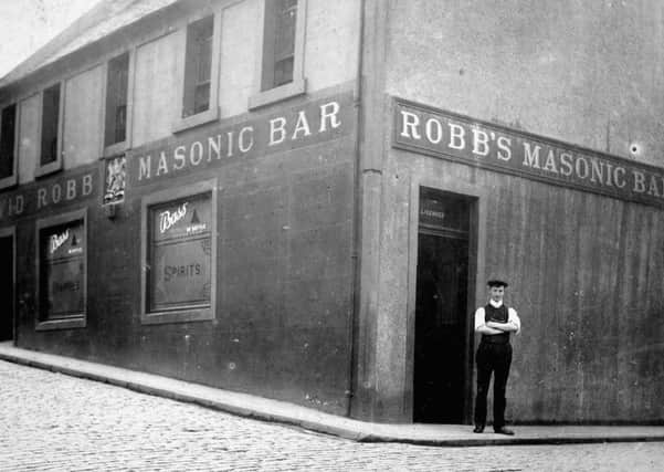 Public house was formerly the first Masonic Lodge in Falkirk.