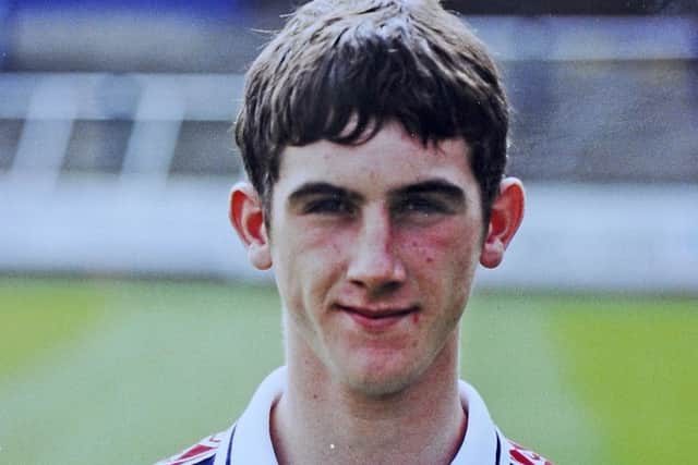 This game came during Kerr's second spell with Falkirk. He now plays for Championship rivals Ayr United