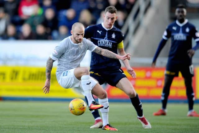 'Aero' went on to captain the Bairns but was allowed to leave recently and has signed for Championship rivals Ayr United