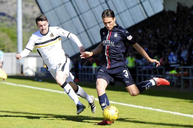 Spent five years at the Falkirk Stadium between 2012 and 2017 before moving down south to play with Walsall