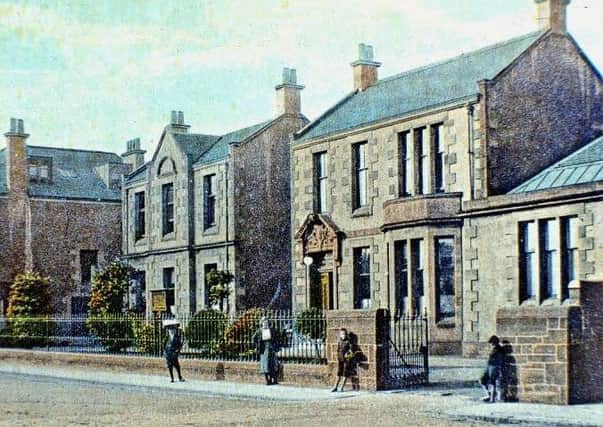 The first Falkirk Infirmary in Thornhill Road