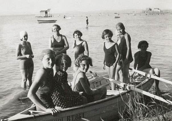 Jane pictured with some of her girls from the Mission during a kayaking excursion.