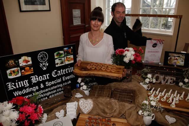 Theresa and Mark of King Boar Catering, Grangemouth.