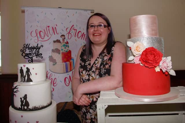 Louise Wood of Lovin From The Oven designer baking.
