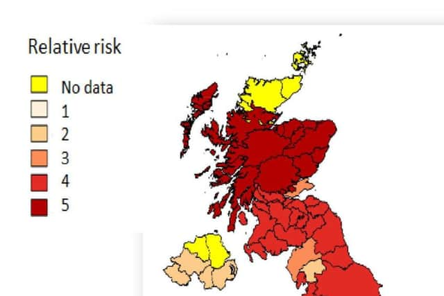 Mapping out the risks...deer and sheep usually infect ticks with Lyme disease which, in turn, infect people. So make sure you know the risks during Lyme Disease Awareness Month this May/