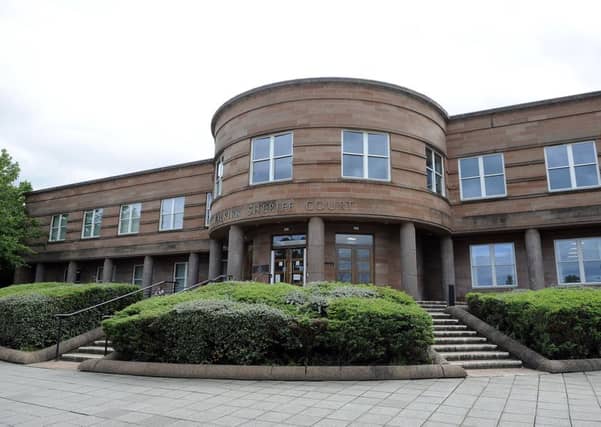 Ian Kearney appeared for sentencing at Falkirk Sheriff Court. Picture: Michael Gillen