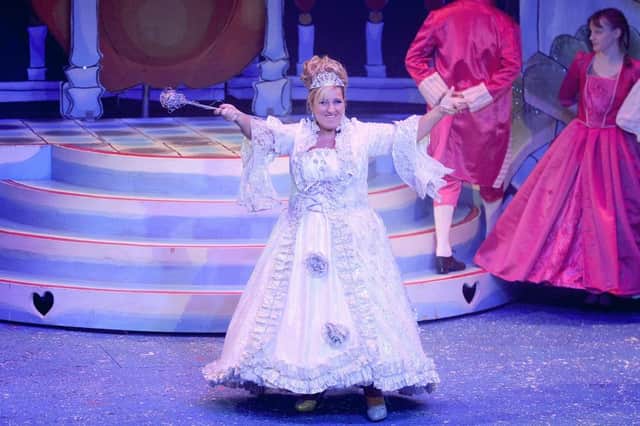 Babara Bryceland as the Fairy Godmother in Cinderella