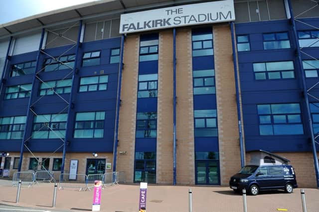 Town businesses are hoping attendances at The Falkirk Stadium will pick up next season if the club performs well in Scottish League One. Picture: Michael Gillen