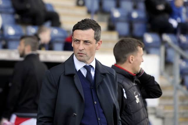 Jack Ross led St Mirren to the Championship title last year.