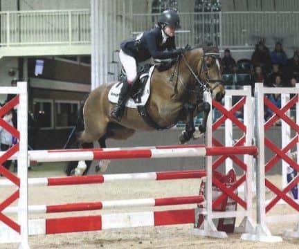 Emma Woods Addington - NFA showjumping star for May