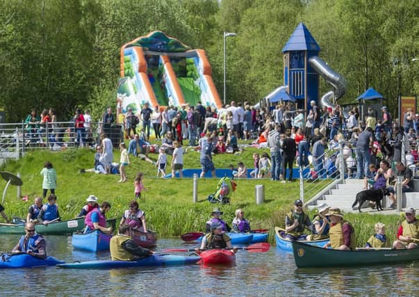 Kayaks and canoes will be among the many different craft on show at the Canal Carnival tomorrow.