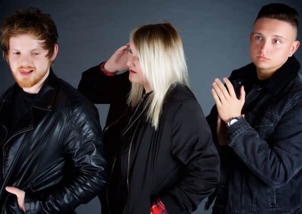 Falkirk pop rock band Primes - Oliver Kitchen, Sarah Monteith-Skelton and Reece Ryan are about to release their new single Nine Lives
