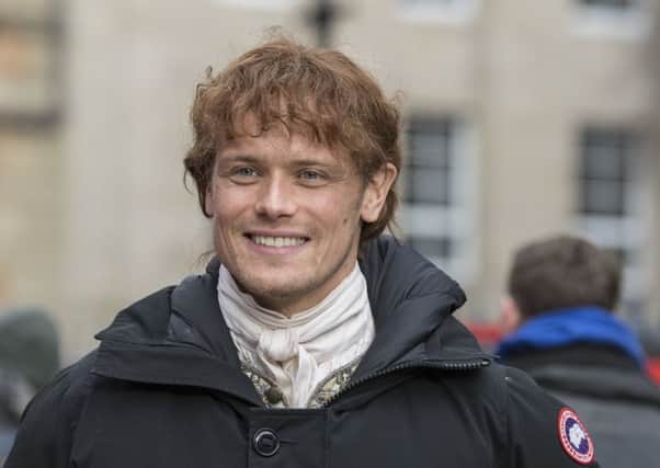 Sam Heughan.